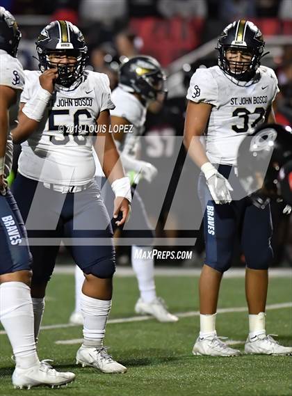 Thumbnail 3 in St. John Bosco @ Centennial (CIF SS DIV 1 Semi Final Playoff) photogallery.
