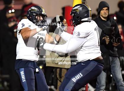 Thumbnail 1 in St. John Bosco @ Centennial (CIF SS DIV 1 Semi Final Playoff) photogallery.