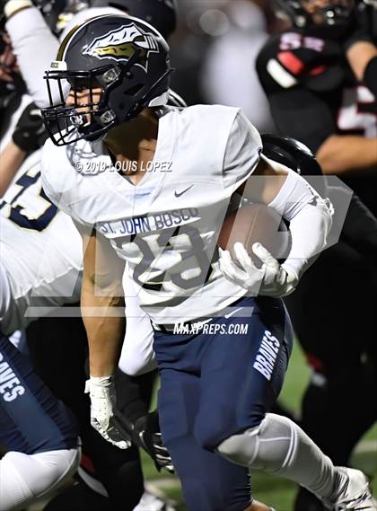 Thumbnail 3 in St. John Bosco @ Centennial (CIF SS DIV 1 Semi Final Playoff) photogallery.