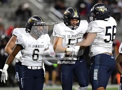 Thumbnail 2 in St. John Bosco @ Centennial (CIF SS DIV 1 Semi Final Playoff) photogallery.