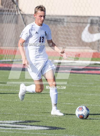 Thumbnail 2 in Shadow Ridge vs. Arizona College Prep (Coyote Classic Soccer Tournament) photogallery.