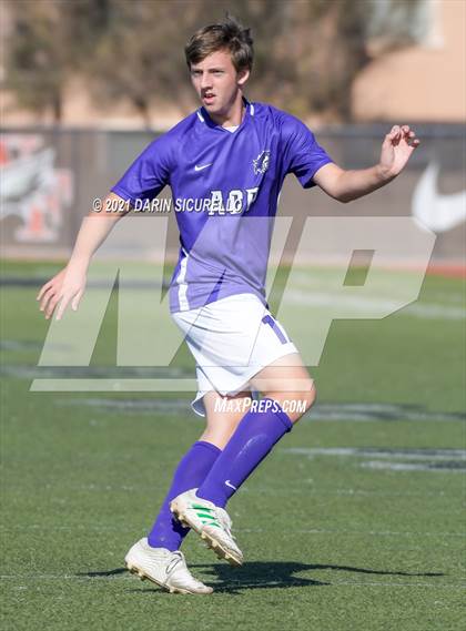 Thumbnail 3 in Shadow Ridge vs. Arizona College Prep (Coyote Classic Soccer Tournament) photogallery.