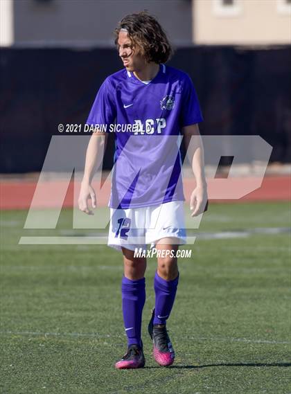 Thumbnail 1 in Shadow Ridge vs. Arizona College Prep (Coyote Classic Soccer Tournament) photogallery.
