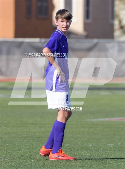 Thumbnail 2 in Shadow Ridge vs. Arizona College Prep (Coyote Classic Soccer Tournament) photogallery.