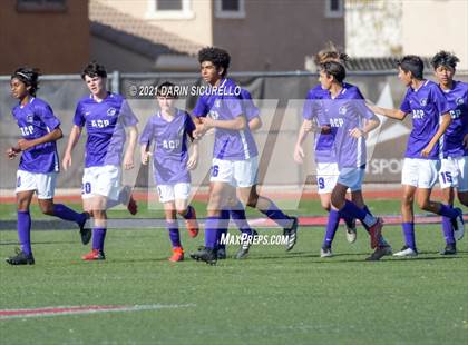 Thumbnail 3 in Shadow Ridge vs. Arizona College Prep (Coyote Classic Soccer Tournament) photogallery.