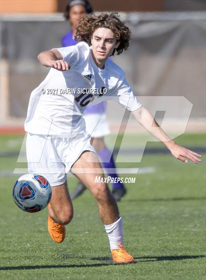 Thumbnail 1 in Shadow Ridge vs. Arizona College Prep (Coyote Classic Soccer Tournament) photogallery.
