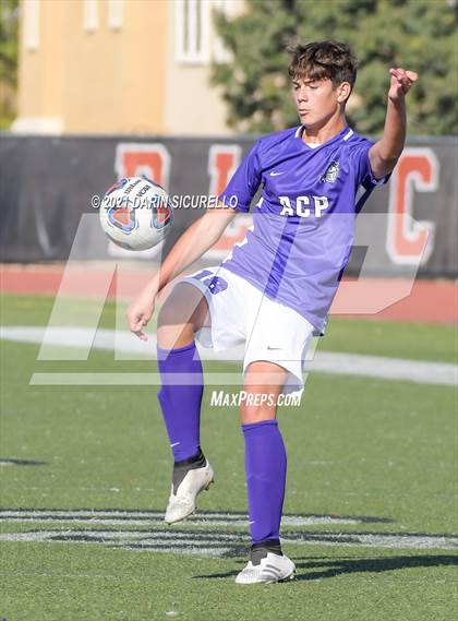 Thumbnail 2 in Shadow Ridge vs. Arizona College Prep (Coyote Classic Soccer Tournament) photogallery.