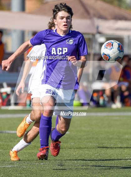 Thumbnail 2 in Shadow Ridge vs. Arizona College Prep (Coyote Classic Soccer Tournament) photogallery.