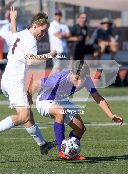 Thumbnail 2 in Shadow Ridge vs. Arizona College Prep (Coyote Classic Soccer Tournament) photogallery.