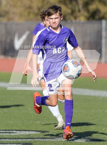 Thumbnail 2 in Shadow Ridge vs. Arizona College Prep (Coyote Classic Soccer Tournament) photogallery.