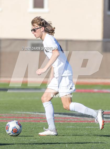 Thumbnail 1 in Shadow Ridge vs. Arizona College Prep (Coyote Classic Soccer Tournament) photogallery.