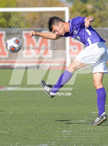 Thumbnail 3 in Shadow Ridge vs. Arizona College Prep (Coyote Classic Soccer Tournament) photogallery.