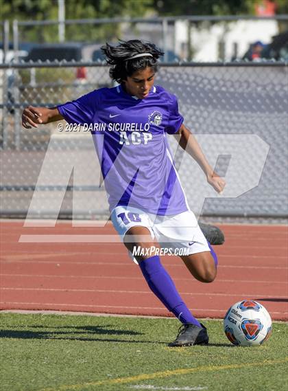 Thumbnail 2 in Shadow Ridge vs. Arizona College Prep (Coyote Classic Soccer Tournament) photogallery.