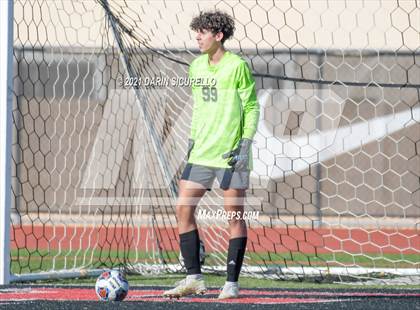 Thumbnail 2 in Shadow Ridge vs. Arizona College Prep (Coyote Classic Soccer Tournament) photogallery.