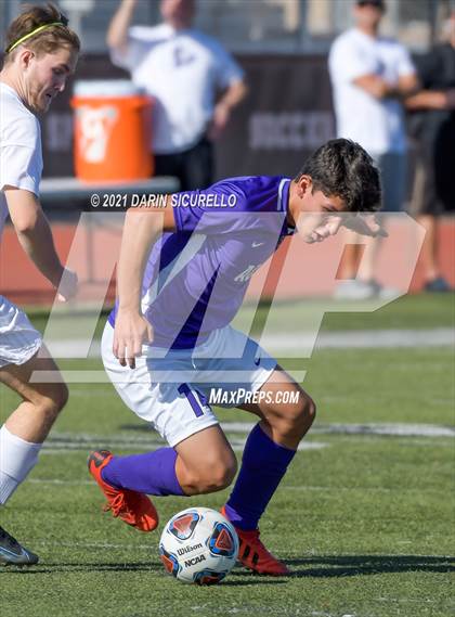Thumbnail 3 in Shadow Ridge vs. Arizona College Prep (Coyote Classic Soccer Tournament) photogallery.