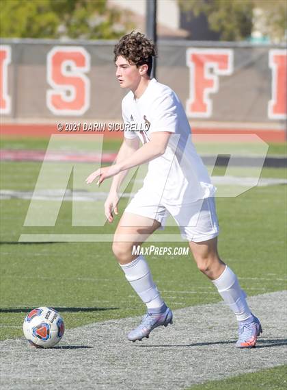 Thumbnail 3 in Shadow Ridge vs. Arizona College Prep (Coyote Classic Soccer Tournament) photogallery.