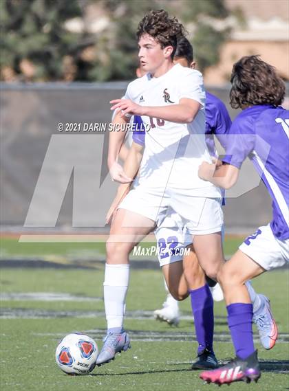 Thumbnail 2 in Shadow Ridge vs. Arizona College Prep (Coyote Classic Soccer Tournament) photogallery.