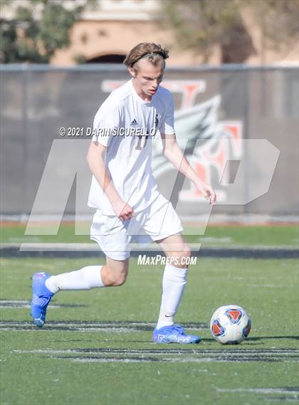 Thumbnail 1 in Shadow Ridge vs. Arizona College Prep (Coyote Classic Soccer Tournament) photogallery.