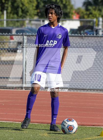 Thumbnail 3 in Shadow Ridge vs. Arizona College Prep (Coyote Classic Soccer Tournament) photogallery.