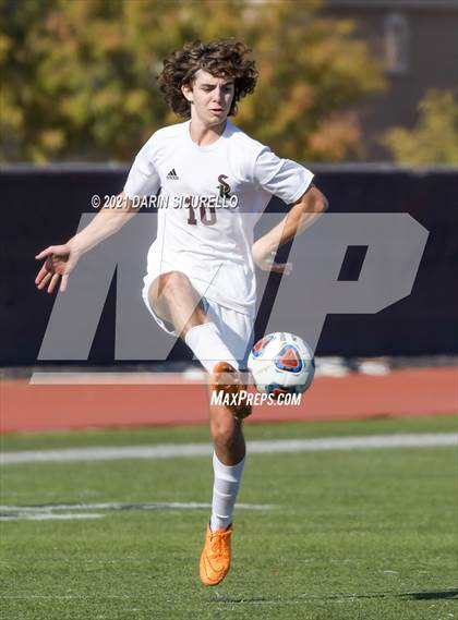 Thumbnail 3 in Shadow Ridge vs. Arizona College Prep (Coyote Classic Soccer Tournament) photogallery.