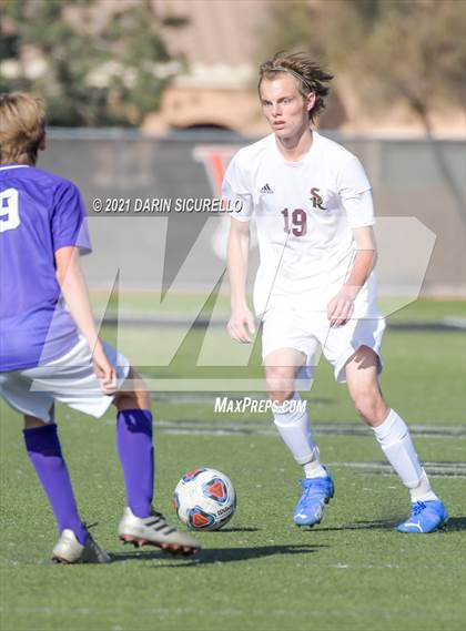 Thumbnail 3 in Shadow Ridge vs. Arizona College Prep (Coyote Classic Soccer Tournament) photogallery.