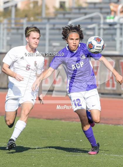 Thumbnail 3 in Shadow Ridge vs. Arizona College Prep (Coyote Classic Soccer Tournament) photogallery.