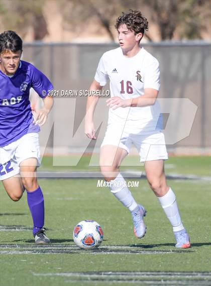 Thumbnail 1 in Shadow Ridge vs. Arizona College Prep (Coyote Classic Soccer Tournament) photogallery.