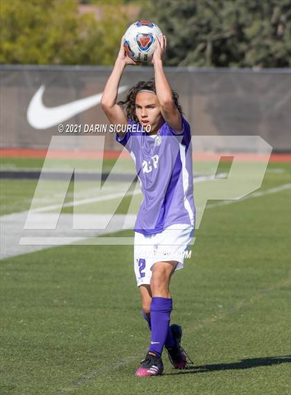 Thumbnail 3 in Shadow Ridge vs. Arizona College Prep (Coyote Classic Soccer Tournament) photogallery.