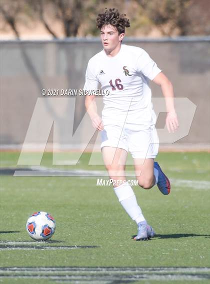 Thumbnail 3 in Shadow Ridge vs. Arizona College Prep (Coyote Classic Soccer Tournament) photogallery.