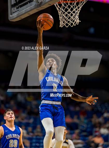 Thumbnail 1 in Lytle vs Childress (UIL 3A Basketball Semifinal) photogallery.