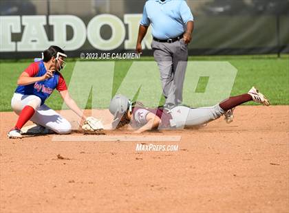 Thumbnail 2 in Nixon-Smiley vs Industrial (UIL 3A Bi District) photogallery.