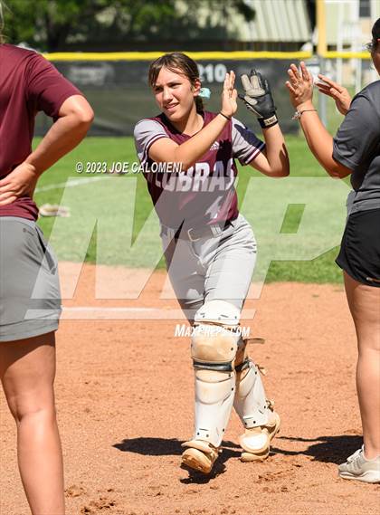 Thumbnail 2 in Nixon-Smiley vs Industrial (UIL 3A Bi District) photogallery.
