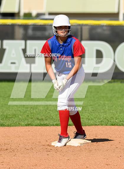 Thumbnail 2 in Nixon-Smiley vs Industrial (UIL 3A Bi District) photogallery.