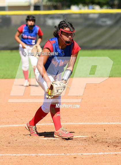 Thumbnail 1 in Nixon-Smiley vs Industrial (UIL 3A Bi District) photogallery.