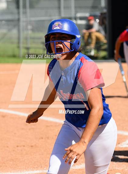 Thumbnail 2 in Nixon-Smiley vs Industrial (UIL 3A Bi District) photogallery.