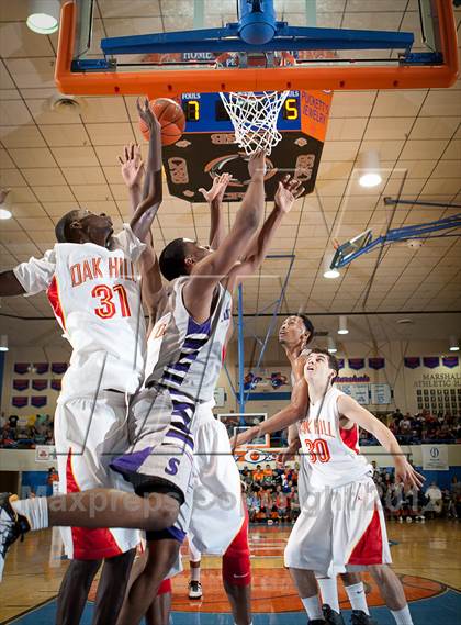 Thumbnail 2 in Oak Hill Academy vs Southwind (Marshall County Hoopfest) photogallery.