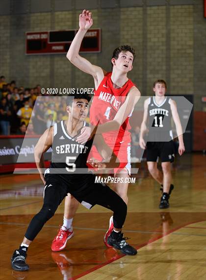 Thumbnail 1 in Servite @ Mater Dei (Nike Extravaganza) photogallery.