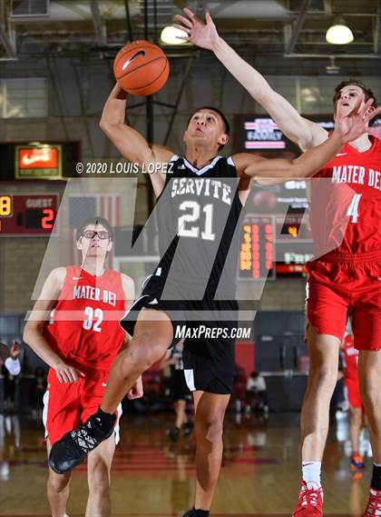 Thumbnail 1 in Servite @ Mater Dei (Nike Extravaganza) photogallery.