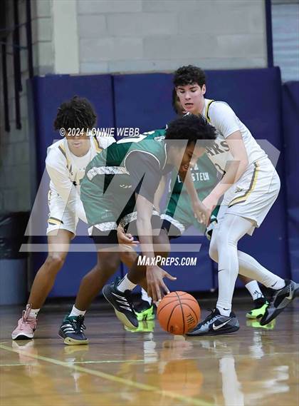 Thumbnail 3 in St. Anthony's vs. Brooklyn Law & Tech (New York Holiday Invitational) photogallery.