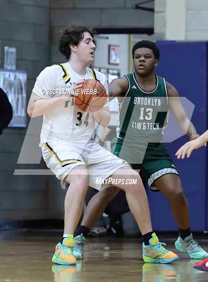Thumbnail 3 in St. Anthony's vs. Brooklyn Law & Tech (New York Holiday Invitational) photogallery.