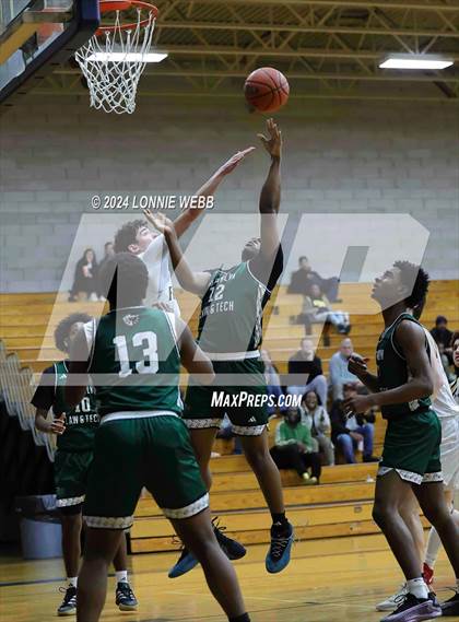 Thumbnail 3 in St. Anthony's vs. Brooklyn Law & Tech (New York Holiday Invitational) photogallery.