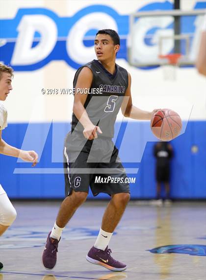 Thumbnail 1 in Camarillo vs. Campbell Hall (2018 Burbank Bulldog Tournament Final) photogallery.