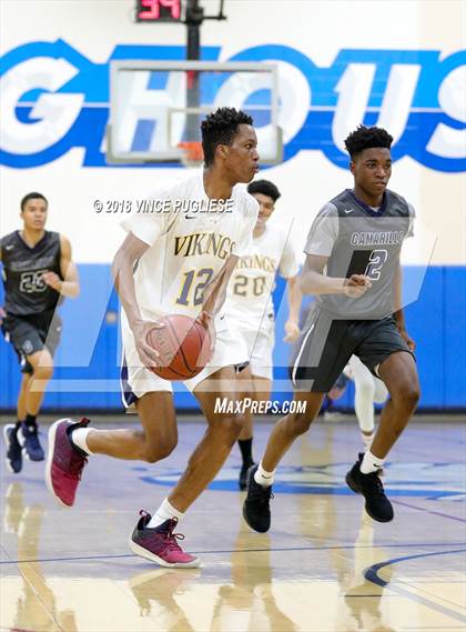 Thumbnail 3 in Camarillo vs. Campbell Hall (2018 Burbank Bulldog Tournament Final) photogallery.