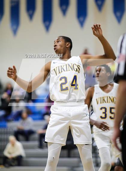 Thumbnail 1 in Camarillo vs. Campbell Hall (2018 Burbank Bulldog Tournament Final) photogallery.