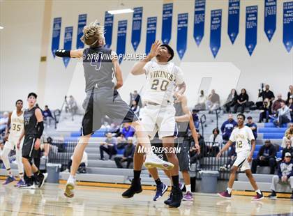 Thumbnail 1 in Camarillo vs. Campbell Hall (2018 Burbank Bulldog Tournament Final) photogallery.