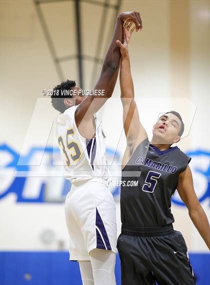 Thumbnail 2 in Camarillo vs. Campbell Hall (2018 Burbank Bulldog Tournament Final) photogallery.