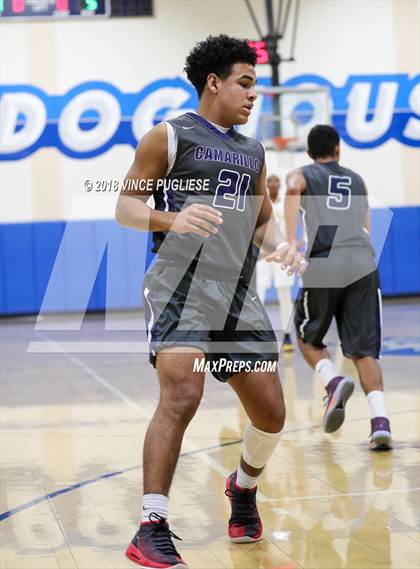Thumbnail 2 in Camarillo vs. Campbell Hall (2018 Burbank Bulldog Tournament Final) photogallery.