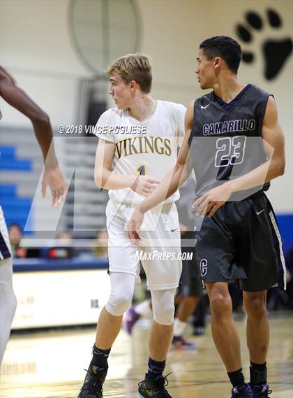 Thumbnail 1 in Camarillo vs. Campbell Hall (2018 Burbank Bulldog Tournament Final) photogallery.
