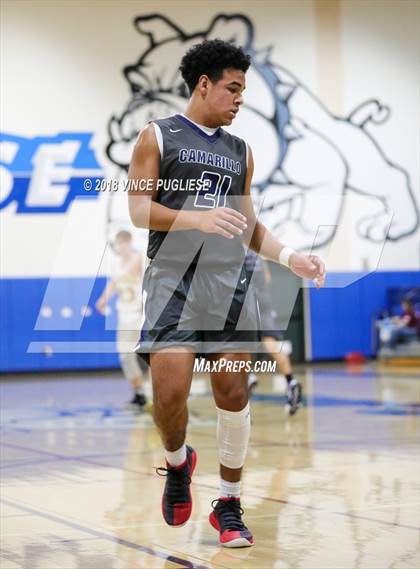 Thumbnail 2 in Camarillo vs. Campbell Hall (2018 Burbank Bulldog Tournament Final) photogallery.