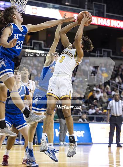 Thumbnail 1 in Highlands vs Cooper (2024 9th Region Boys Basketball Tournament) photogallery.